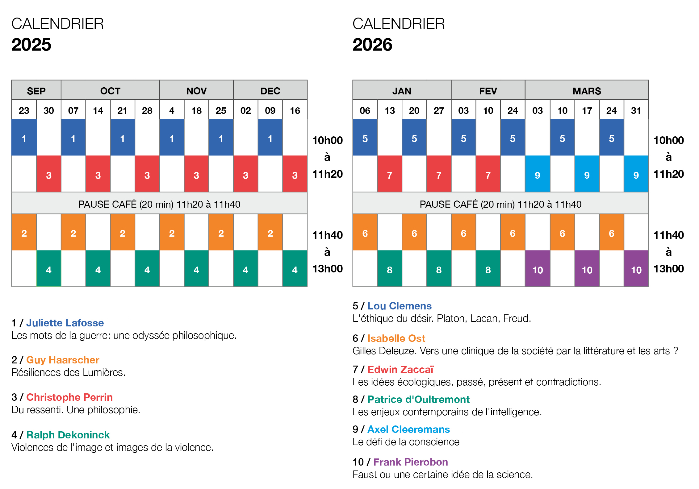 calendrier V4